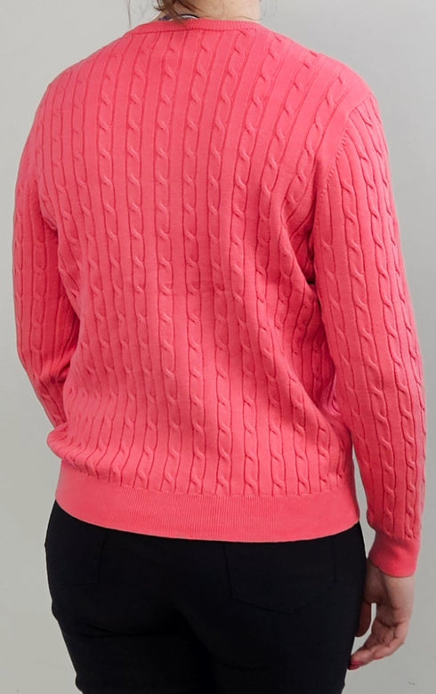 Castle Cable Lumber Cardigan CN001